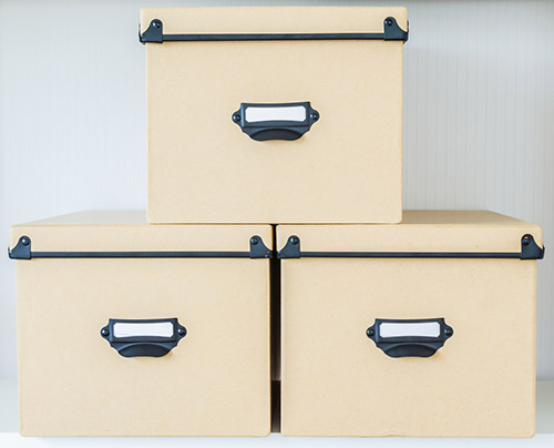 organizational boxes