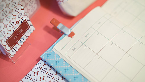 calendar notebook